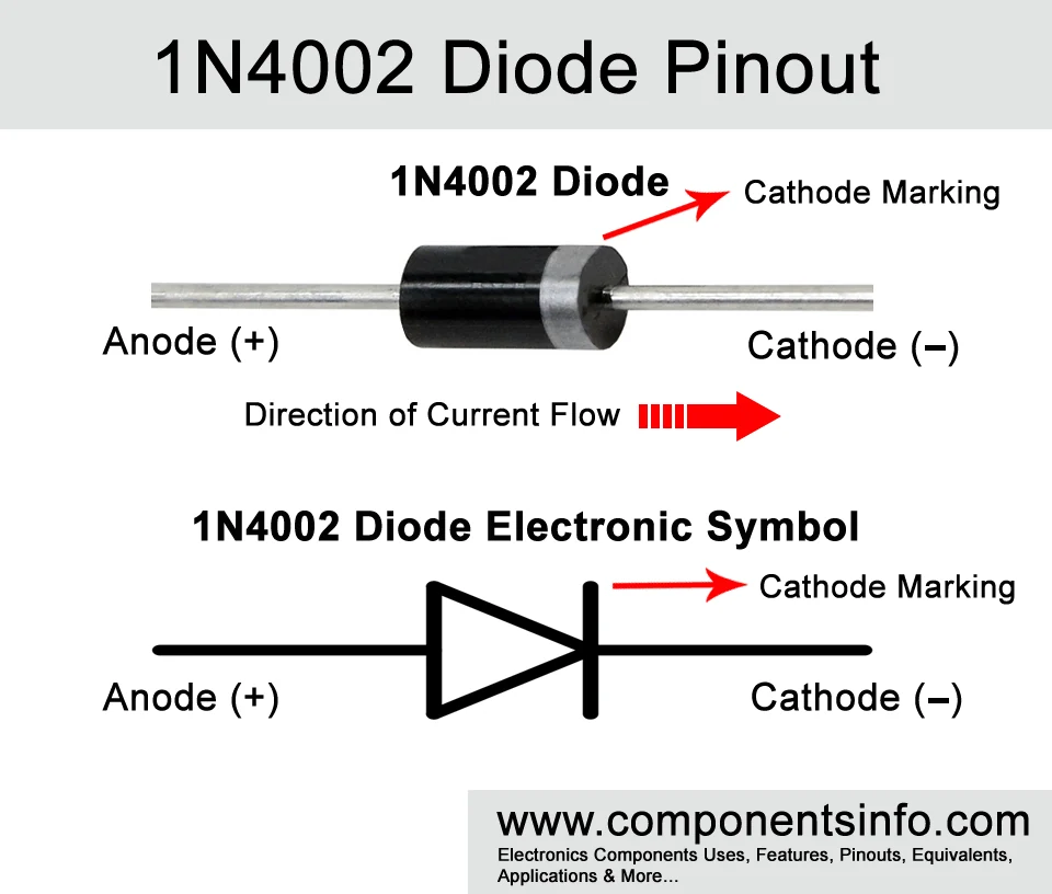 1N4002 component photo