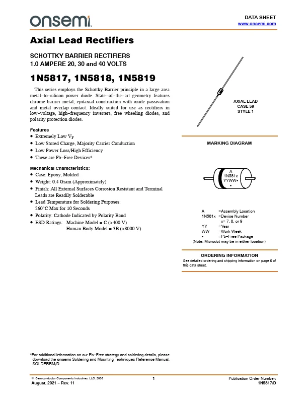 1N5818 component photo