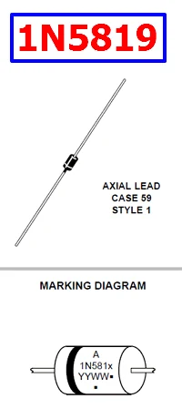 1N5819 component photo
