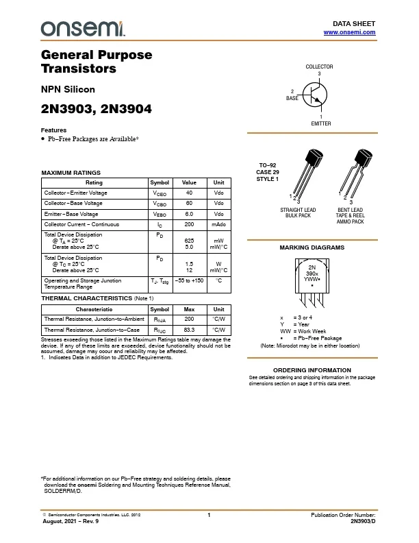 2N3904 component photo