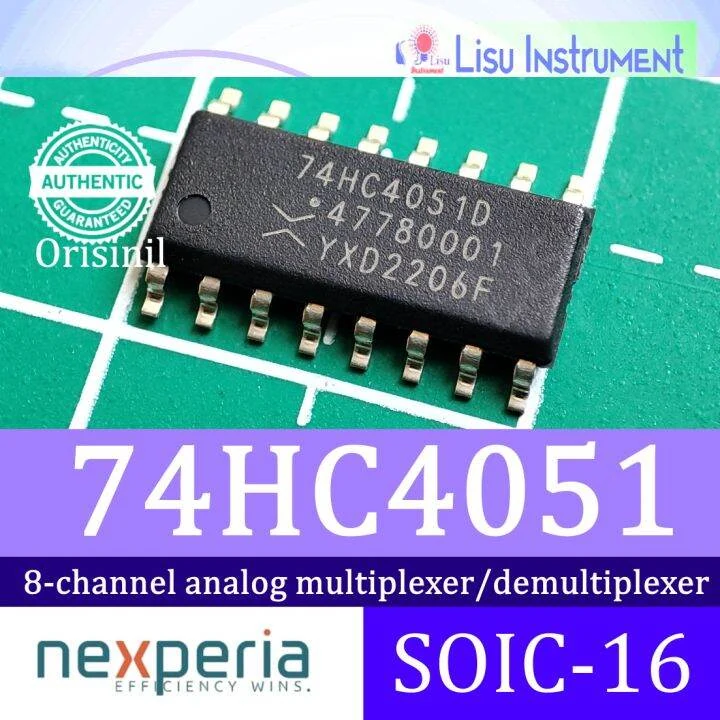 74HC4051D component photo