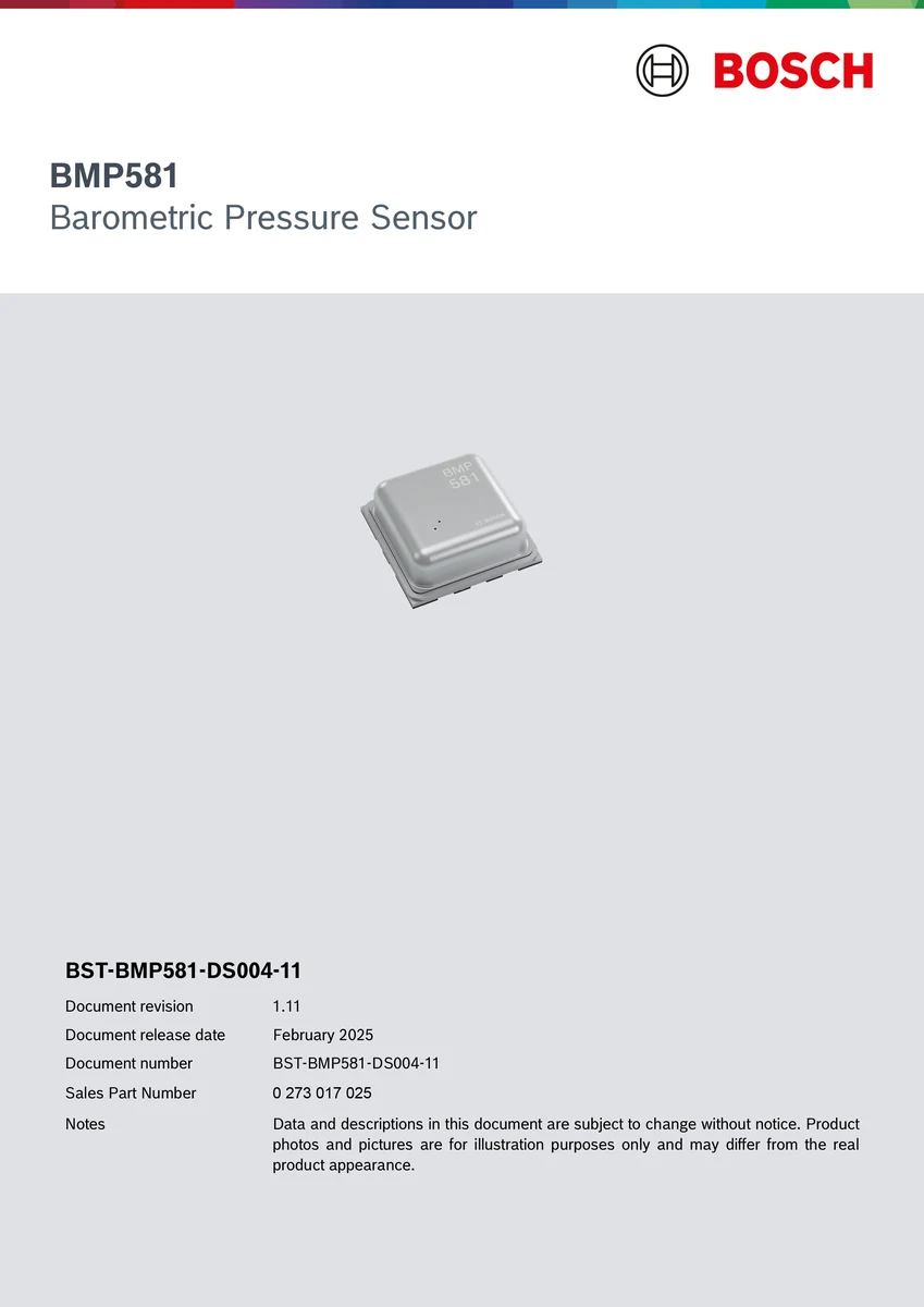 BMP581 component photo