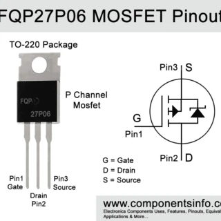 FQP27P06 component photo