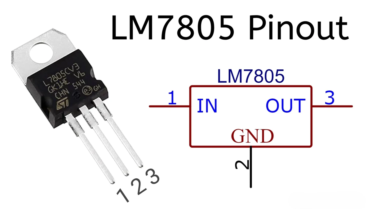 LM7805 component photo
