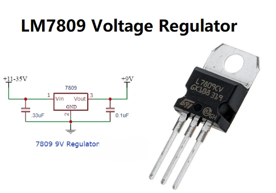 LM7809 component photo