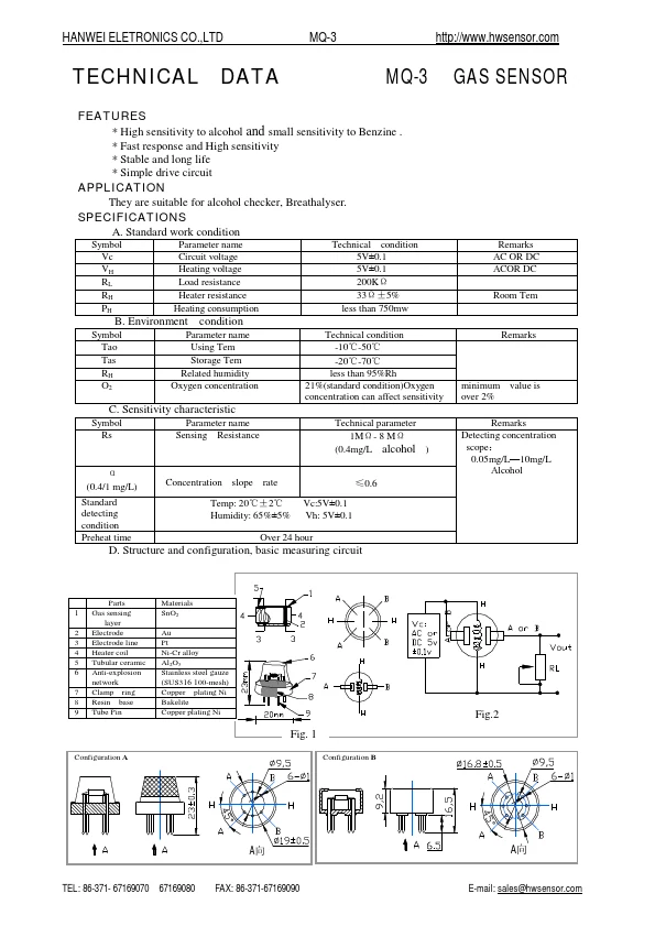 MQ-3 component photo