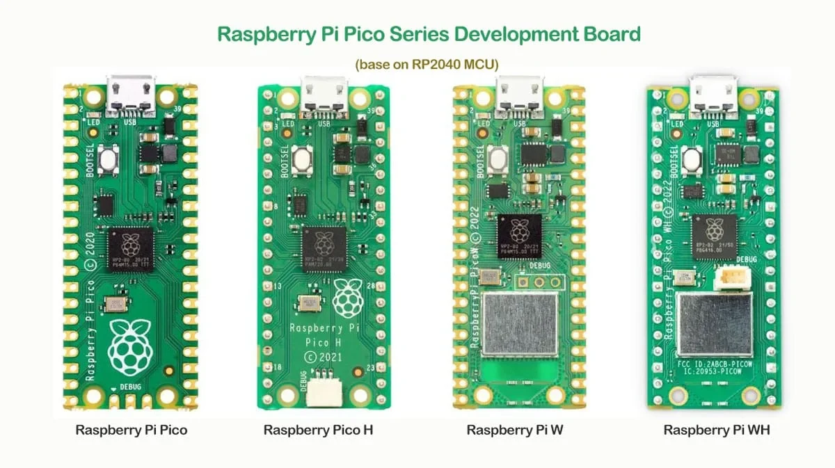 Raspberry-Pi-Pico component photo