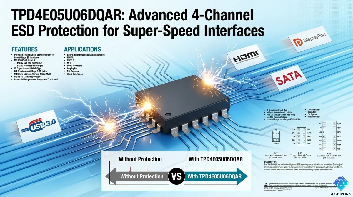 TPD4E05U06DQAR component photo