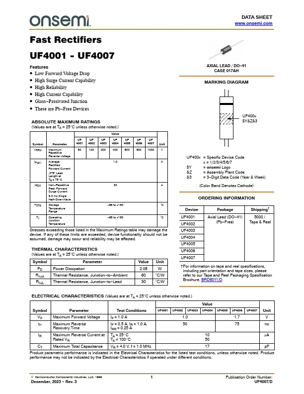 UF4004 component photo