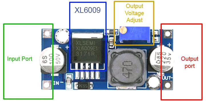 XL6009 component photo